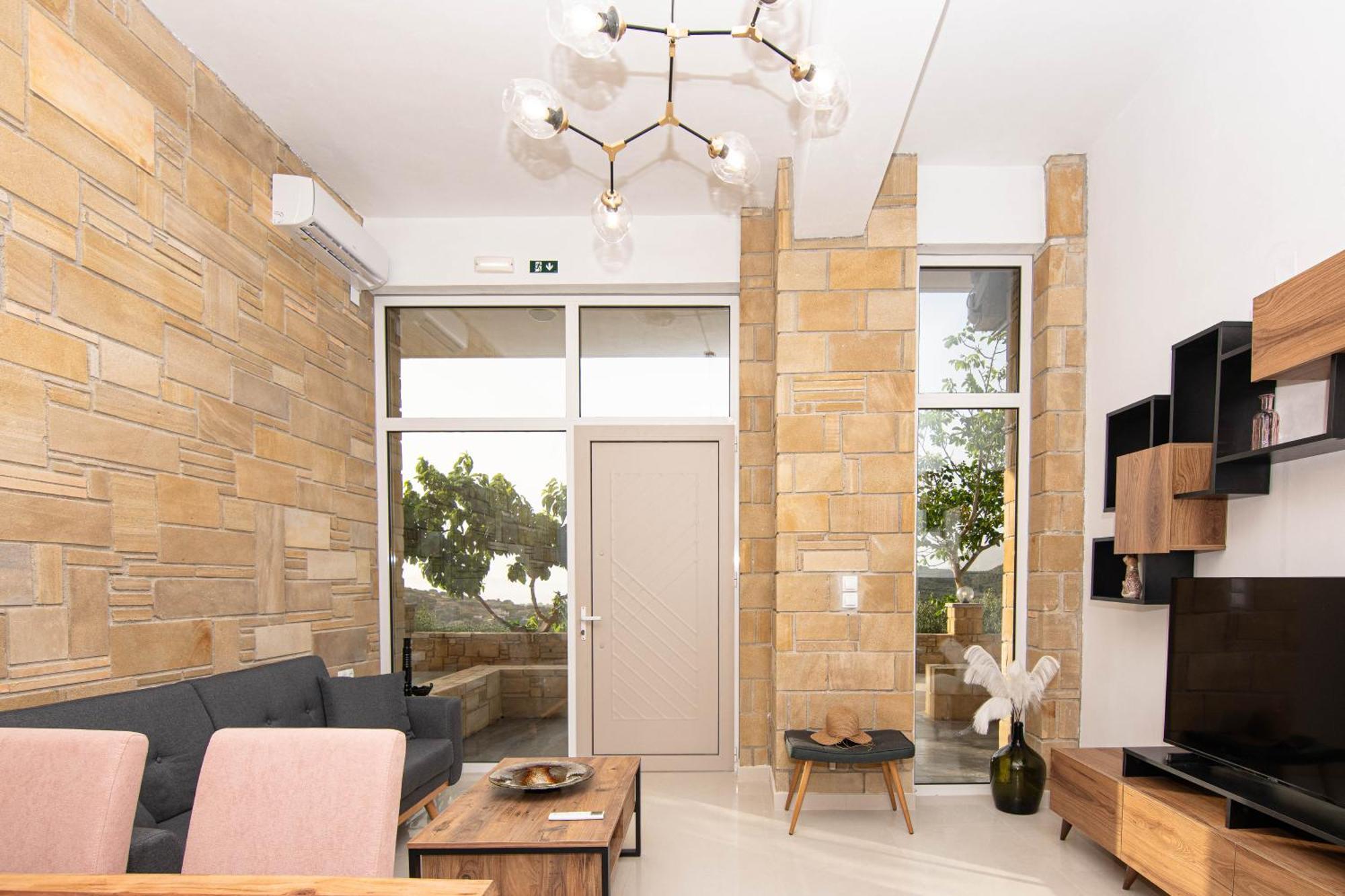 Rikanthos Stone Sea View Apartment Ιι Kíssamos Dış mekan fotoğraf