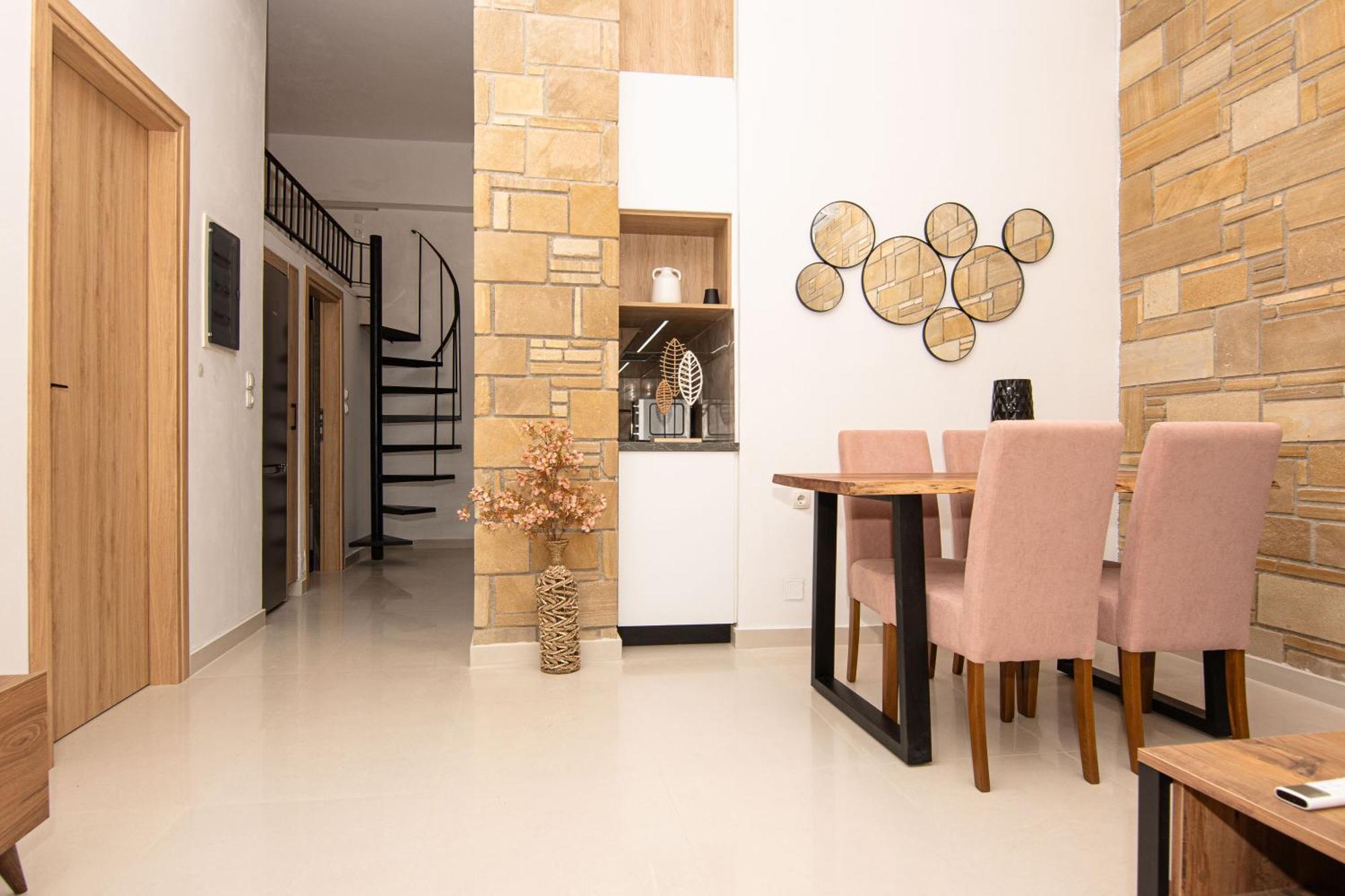 Rikanthos Stone Sea View Apartment Ιι Kíssamos Dış mekan fotoğraf