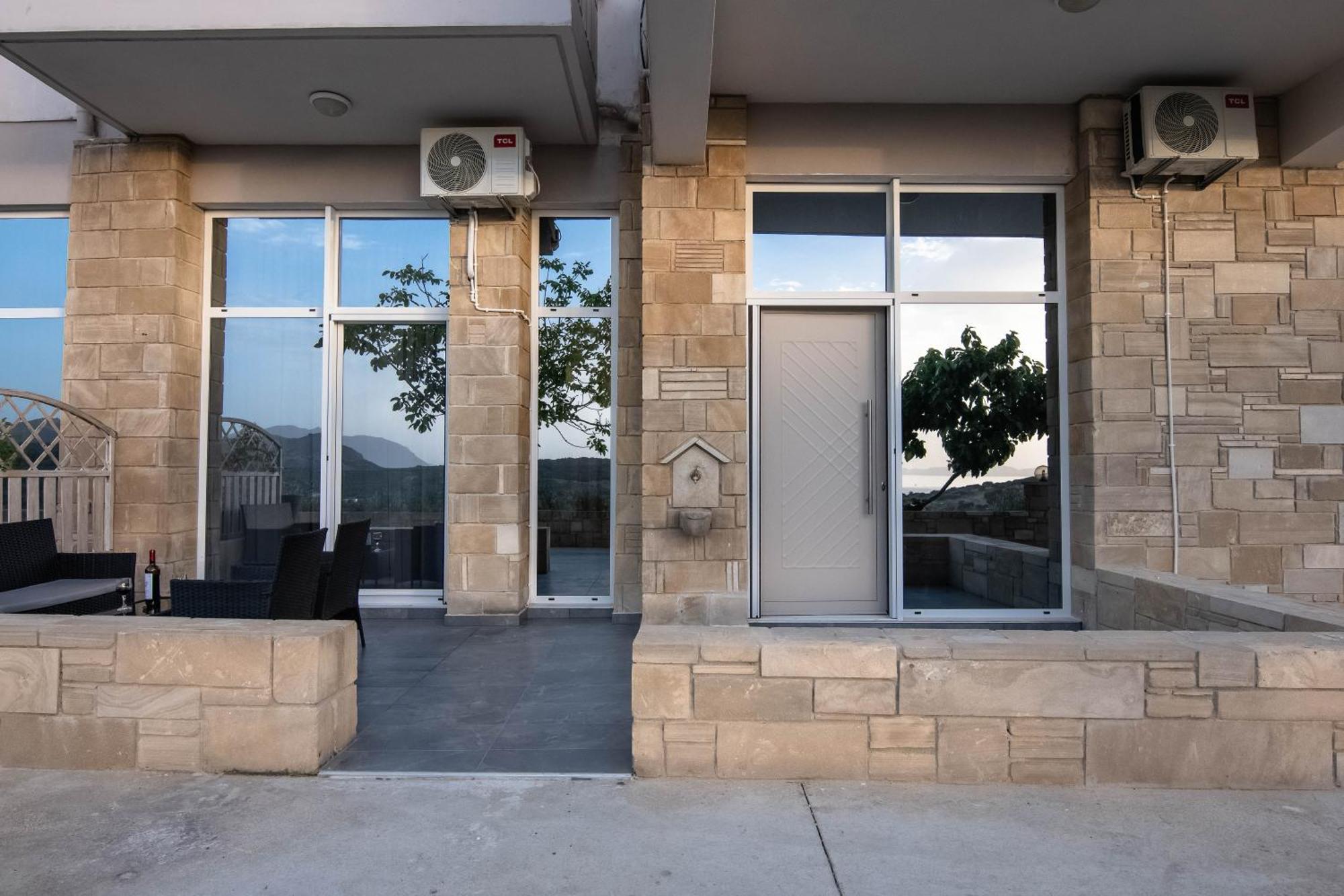Rikanthos Stone Sea View Apartment Ιι Kíssamos Dış mekan fotoğraf