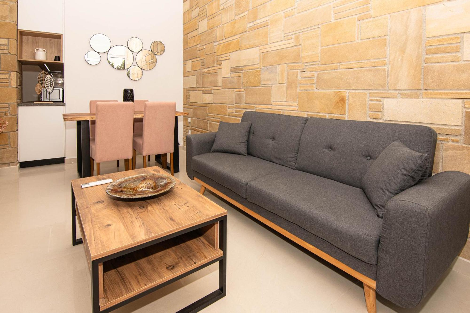 Rikanthos Stone Sea View Apartment Ιι Kíssamos Dış mekan fotoğraf